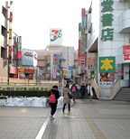 松戸駅の改札からのアクセス
