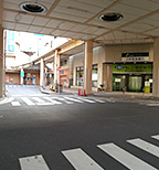 松戸駅（地上階）からのアクセス